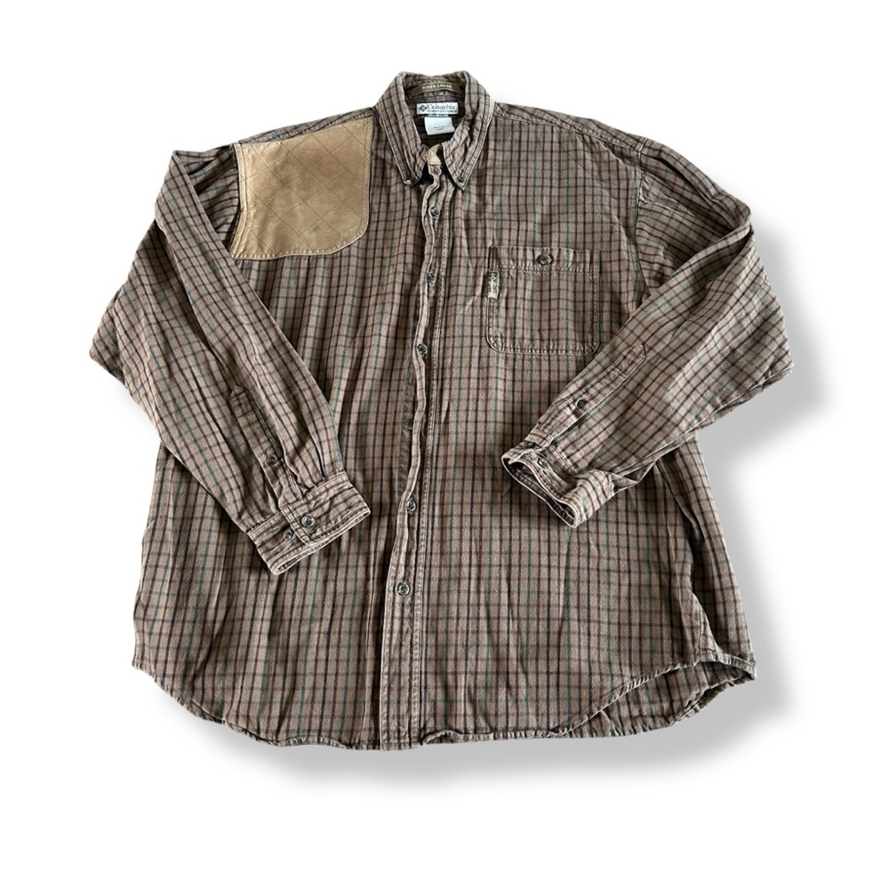 [Columbia] VTG Flannel Shooting Shirt